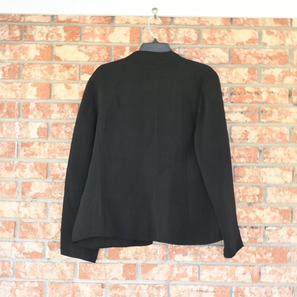 Eileen Fisher Black Jacket - Picture 2 of 3
